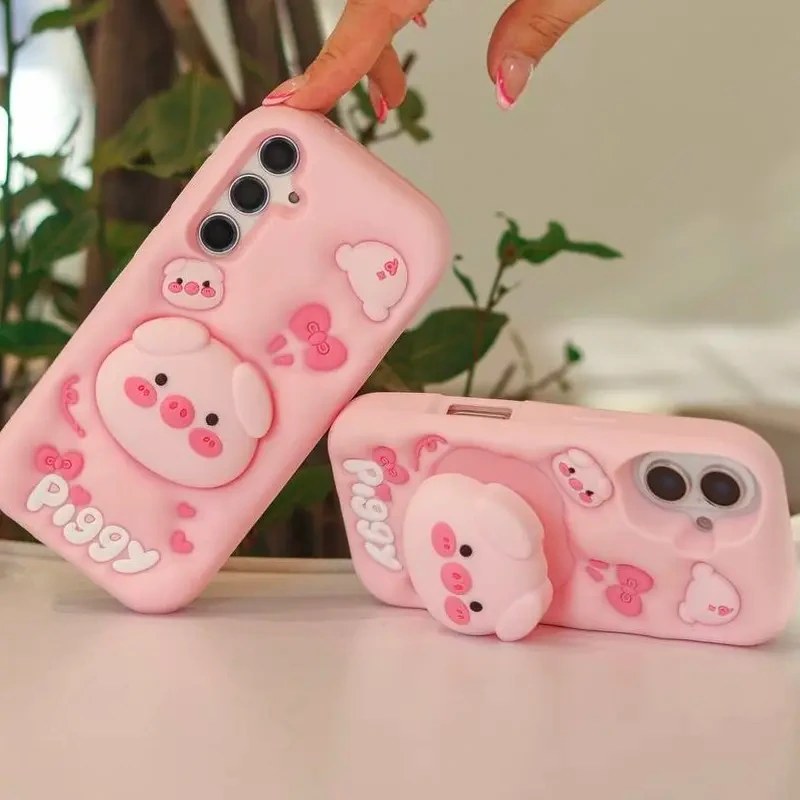 قاب خوک صورتی مدل  Piggy شیائومی note14pro 4g