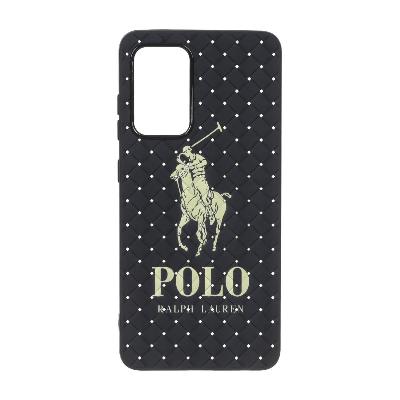 قاب حصیری طرح Polo دور لنز براق Samsung  A52 / A52s