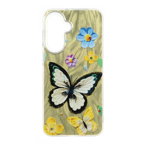 قاب اطلسی Flower دور شفاف A17